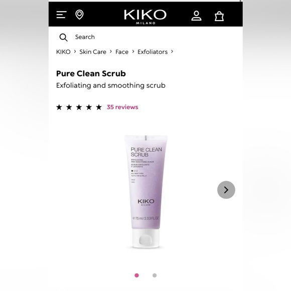 Brand new Kiko Milano Pure Clean Scrub - Picture 1 of 3